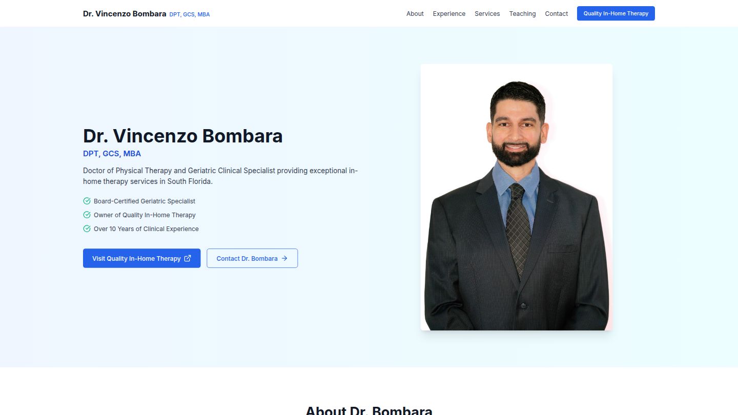 Dr. Vincenzo Bombara